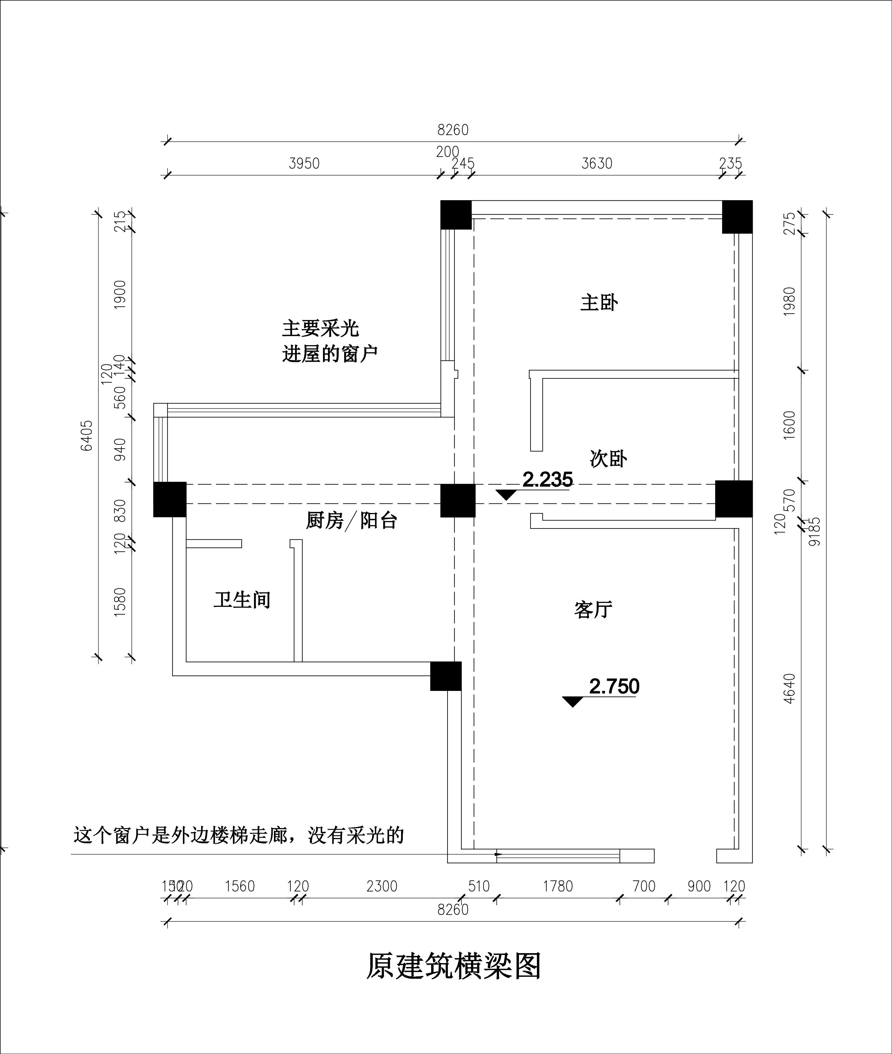 58㎡  两房户型75 / 作者:lei1 / 帖子ID:415