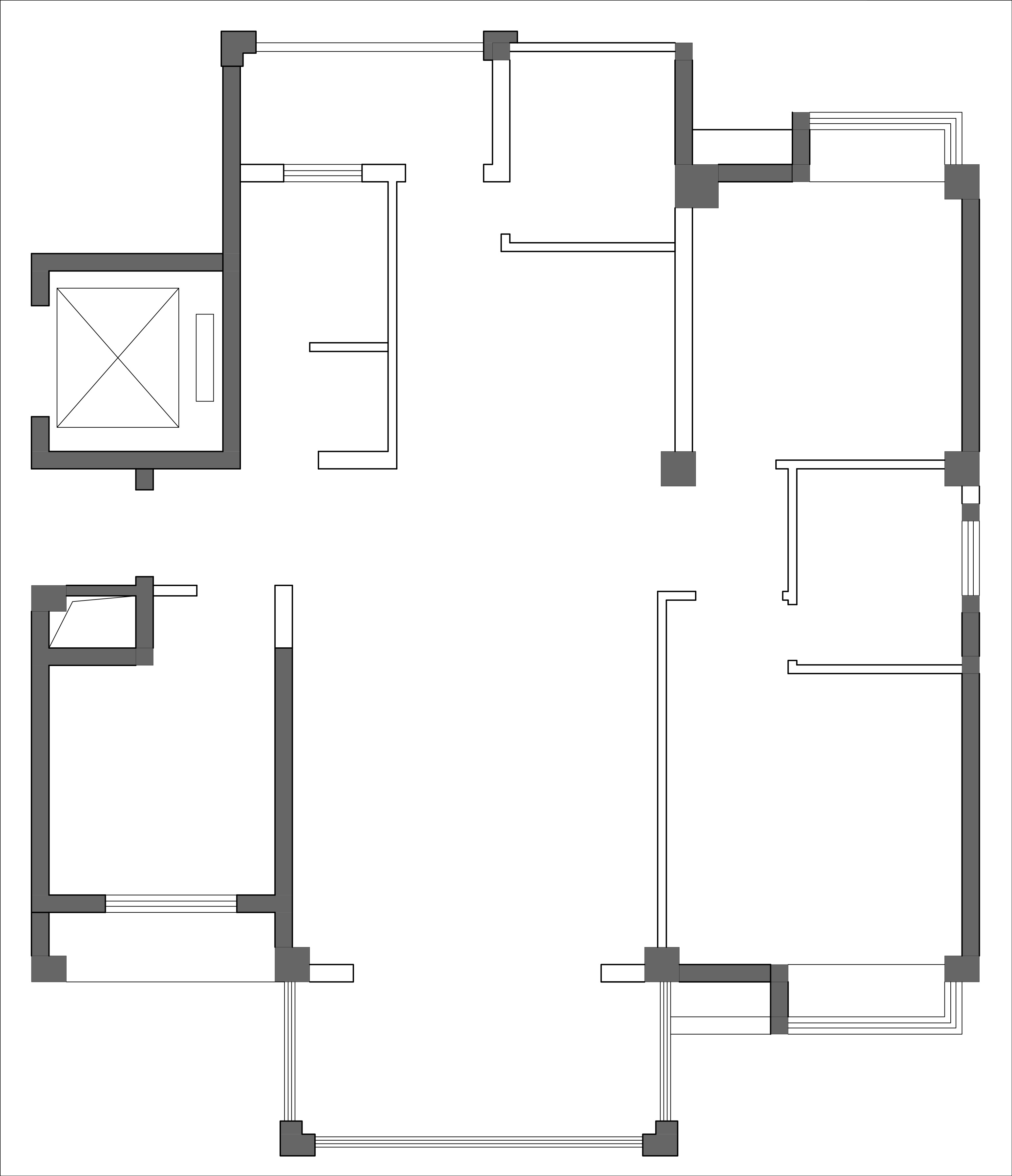 三居室平面优化862 / 作者:tian / 帖子ID:490