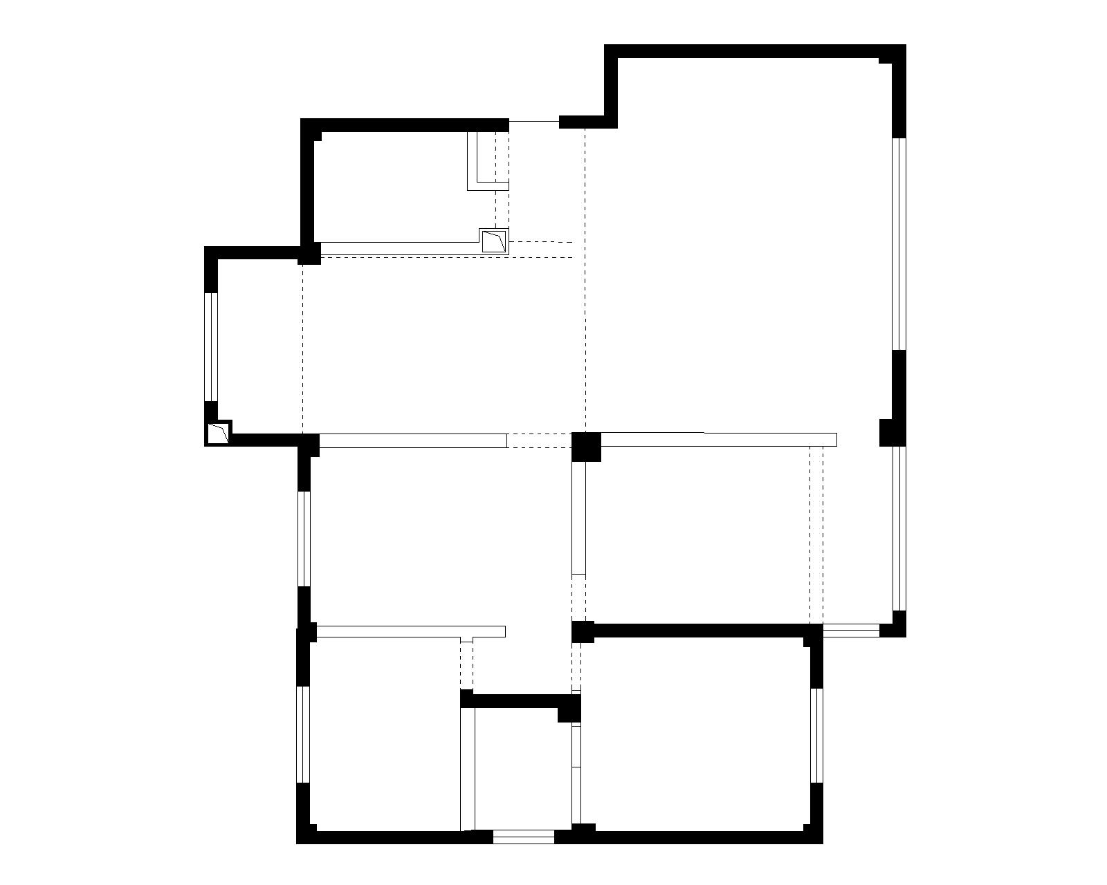 四居室平面优化392 / 作者:tian / 帖子ID:505