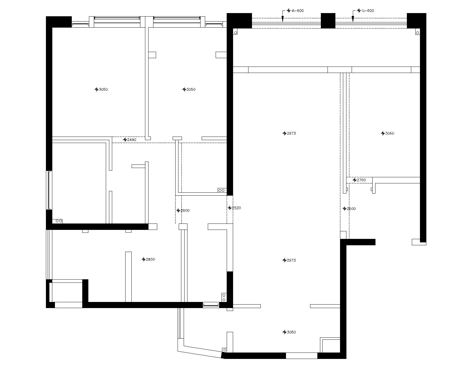 四居室平面优化663 / 作者:tian / 帖子ID:507