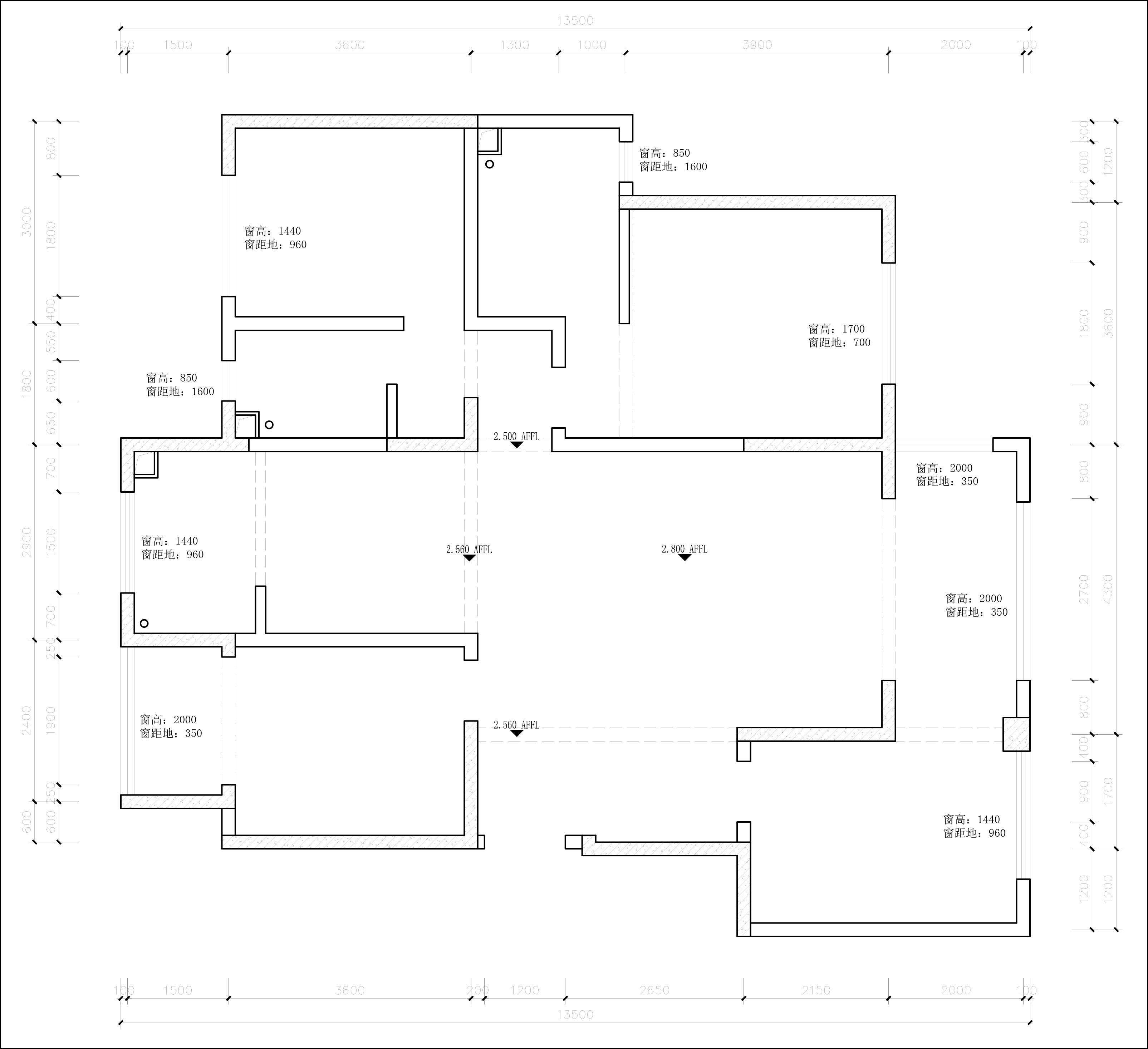 四居室平面优化171 / 作者:tian / 帖子ID:526