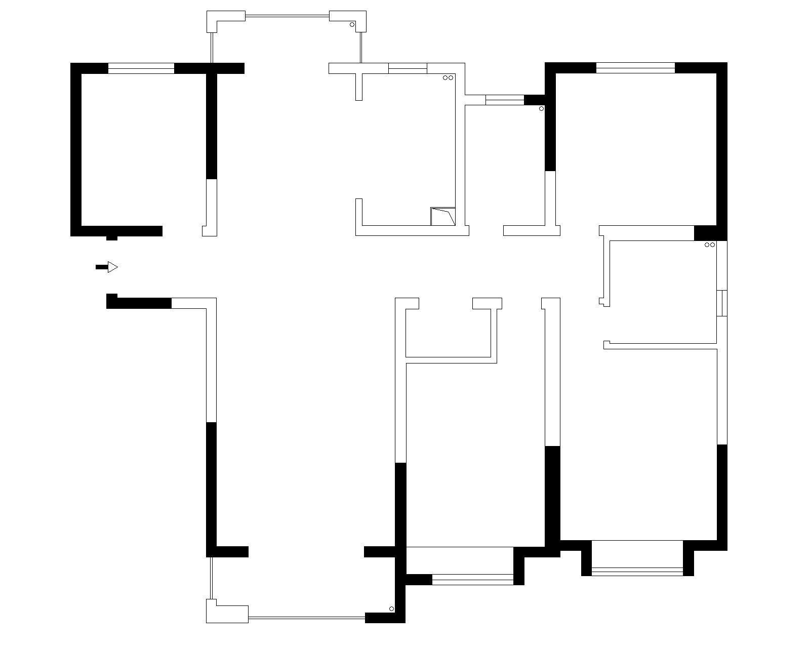 四居室平面优化338 / 作者:tian / 帖子ID:531