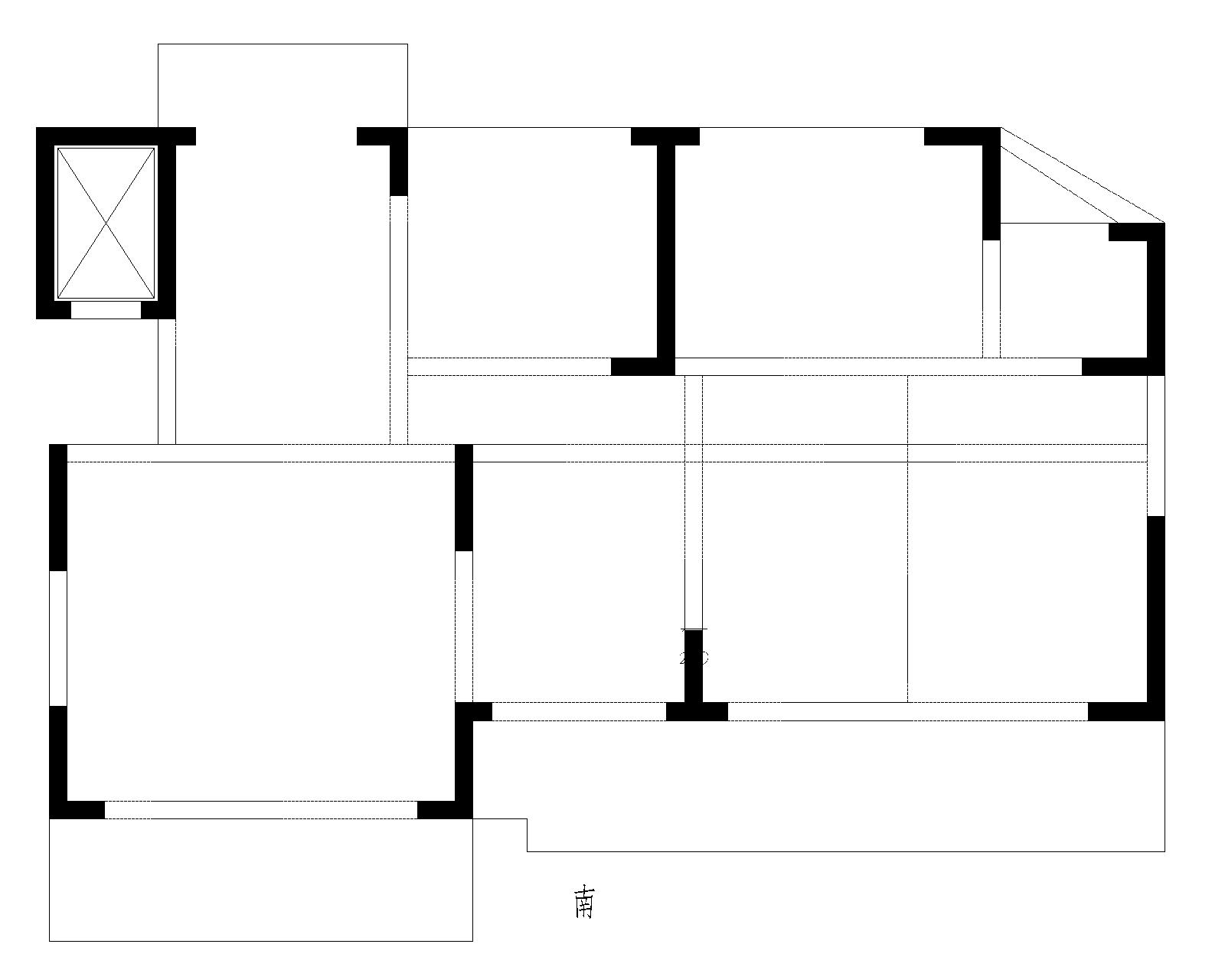 四居室平面优化388 / 作者:tian / 帖子ID:532