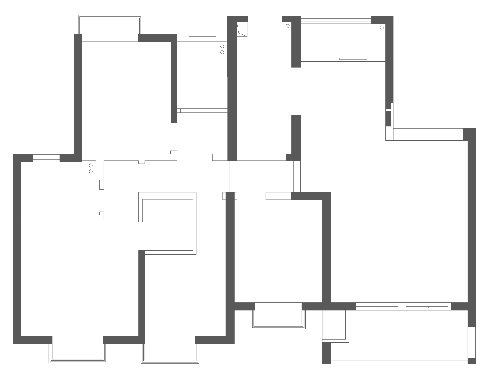 老房改造平面优化842 / 作者:lei1 / 帖子ID:620