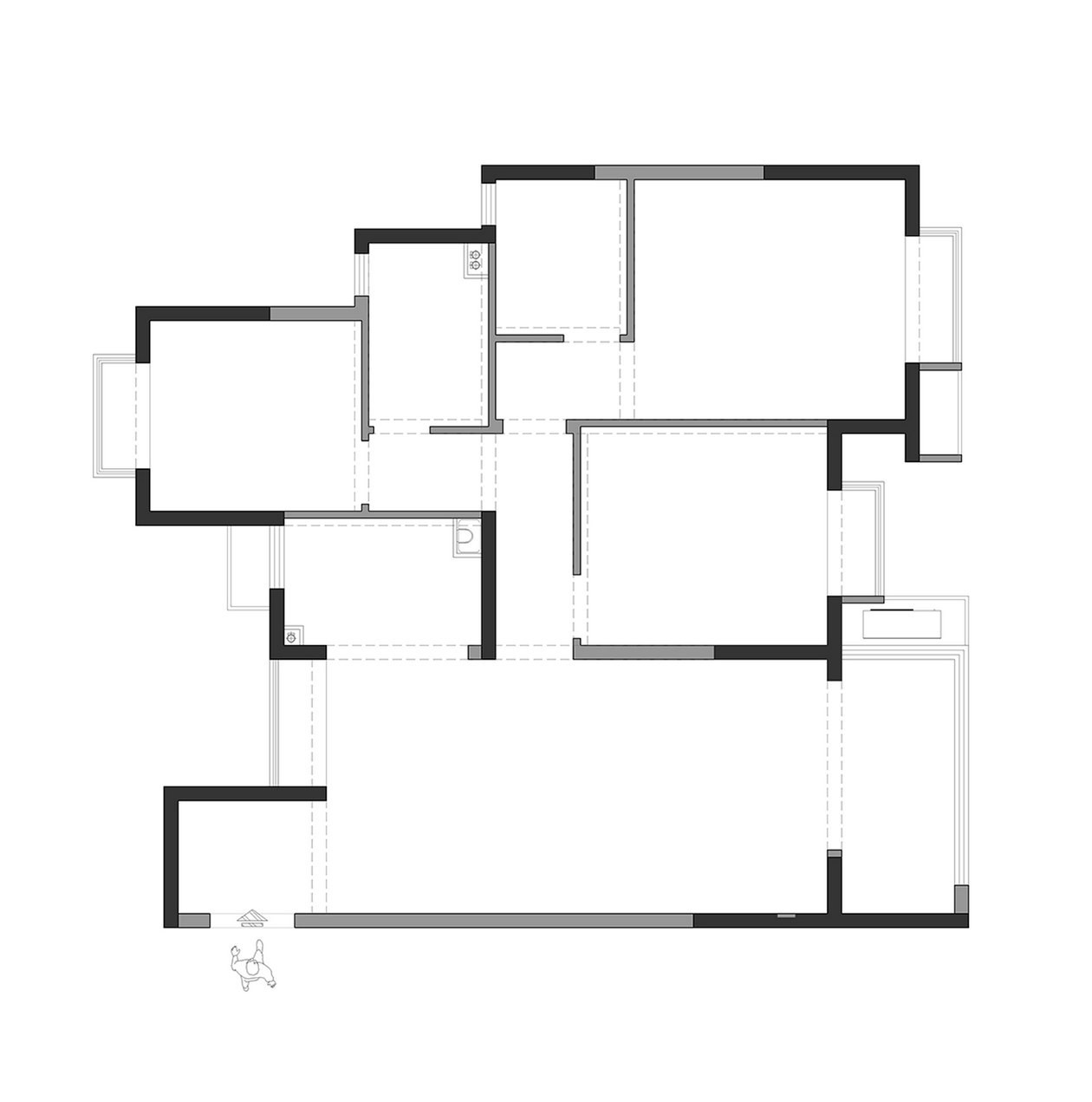 解构 用极简线条，解构纯粹空间386 / 作者:mcq3 / 帖子ID:19866