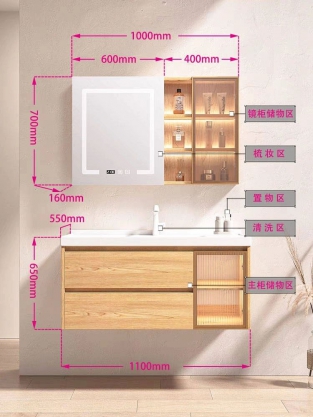 [1张]浴室柜尺寸详解 111